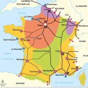 Sur cette carte, où est situé le Cœur Economique de la France ? (cliquez sur la carte pour l'agrandir)